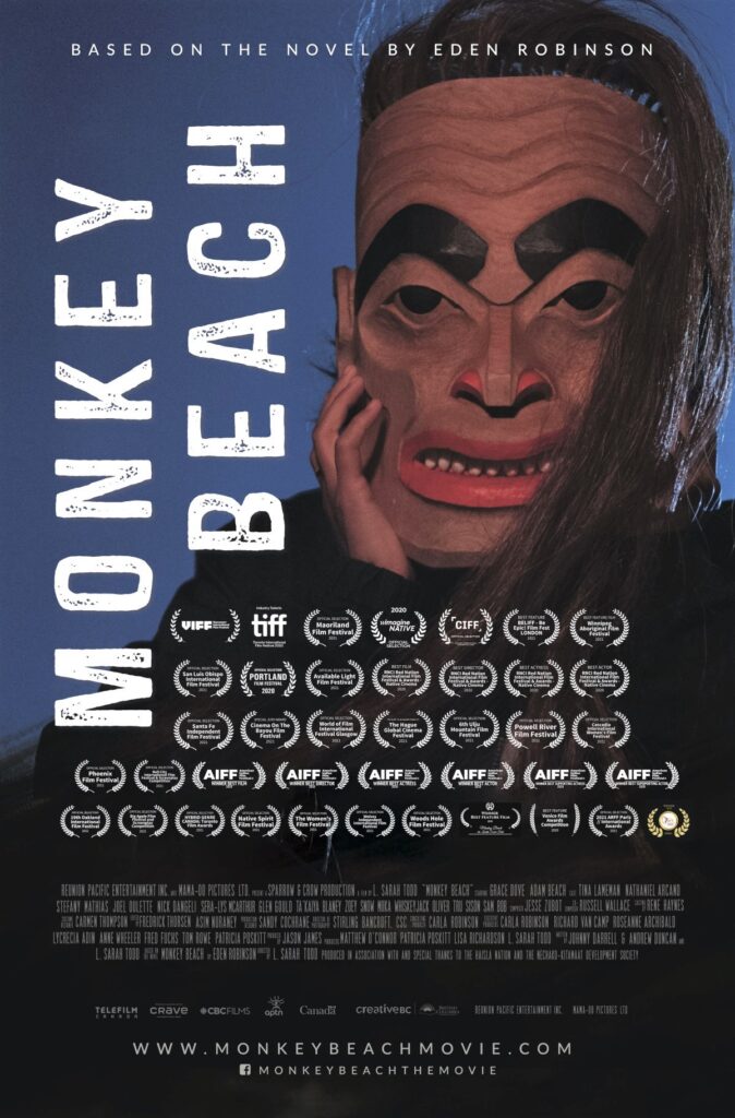 poster for monkey beach with awards